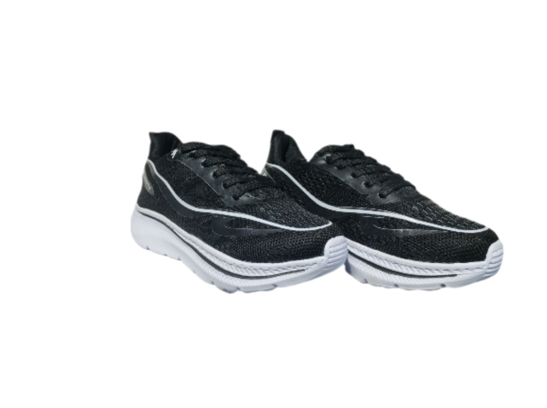 RUN LINE NEGRO POR BLANCO